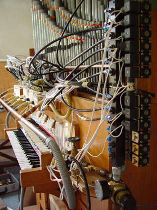 Detail Orgel